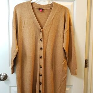 Vince Camuto Woman's Plus Duster Cardigan 1x